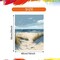 Ocean Landscape Paint by Number Kits, Seagull Beaches DIY Waves Coastal Reed Scenery Acrylic Painting for Gift Home Wall Decor(16×20inches)